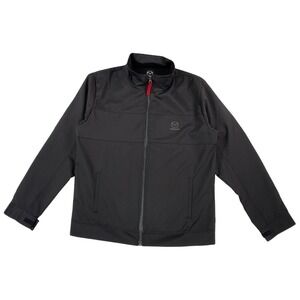 Mazda Motor Corporation Windbreaker Jacket Men's Medium Black